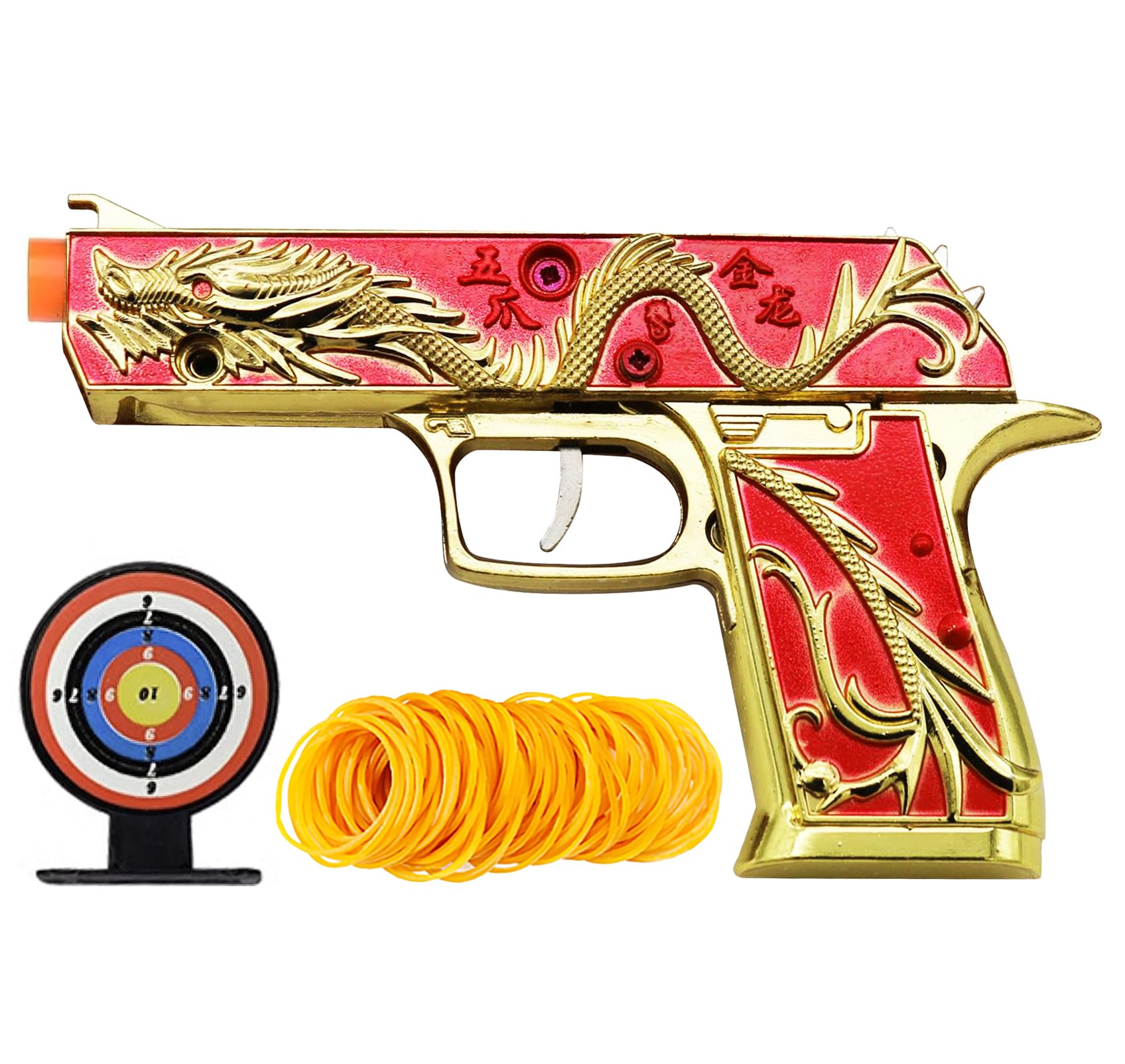 Amazon.com: Golden Dragon Rubber Band Gun Toy Classic Upgraded